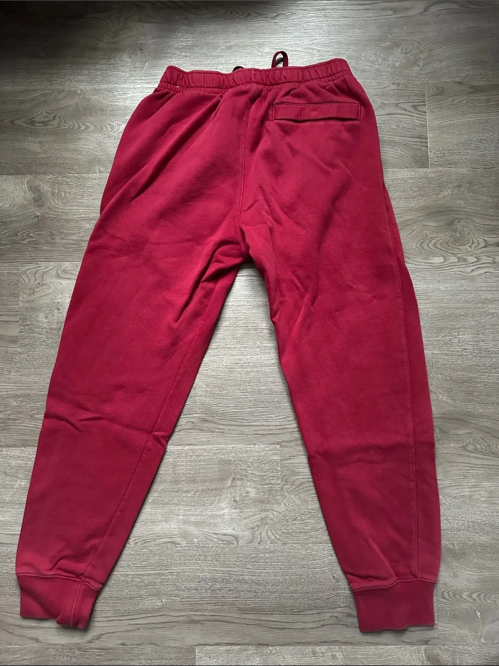 Mens Nike Red Jogger Sweatpants